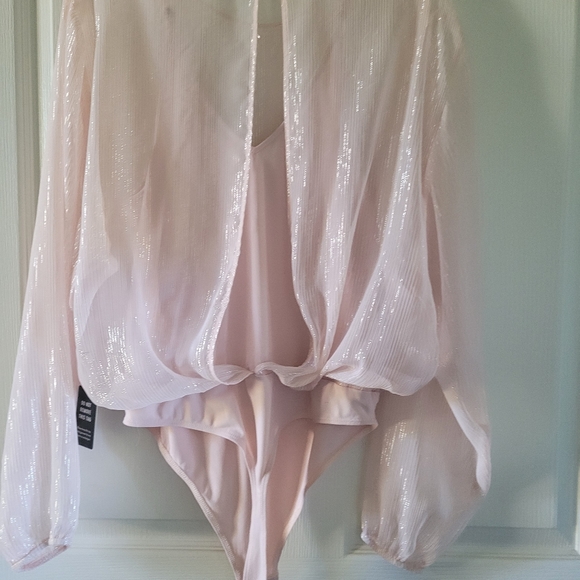 Sheer/Polyester Body suit - Picture 6 of 7